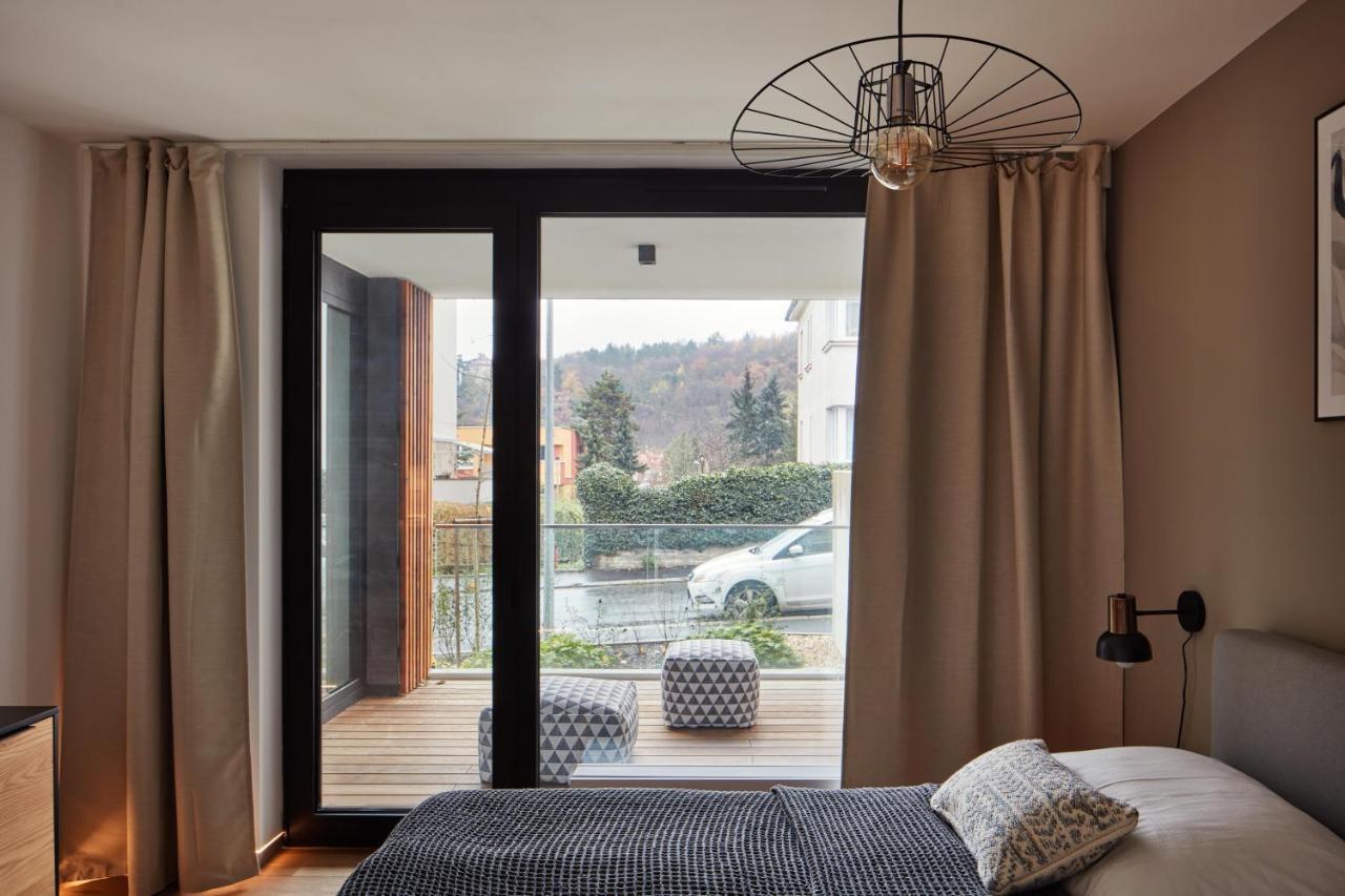 Prague Days - Stylish Apartments With Terrace - Parking - Quiet Area Exterior photo